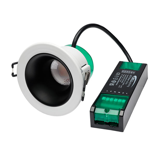 10525 - Firestay 7W LED Anti-Glare CCT Fixed Downlight with Tool Free Termination